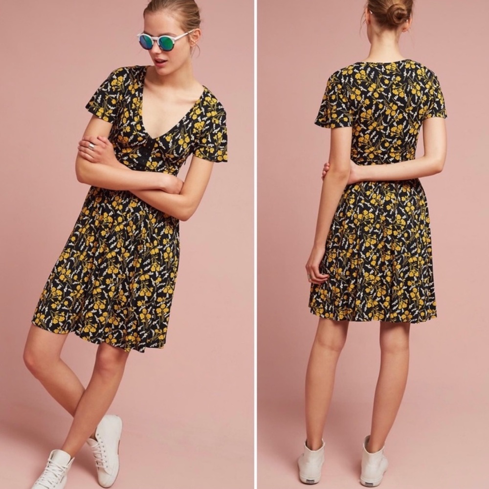 Maeve by Anthropologie Paris Print Dress - Picture 2 of 3